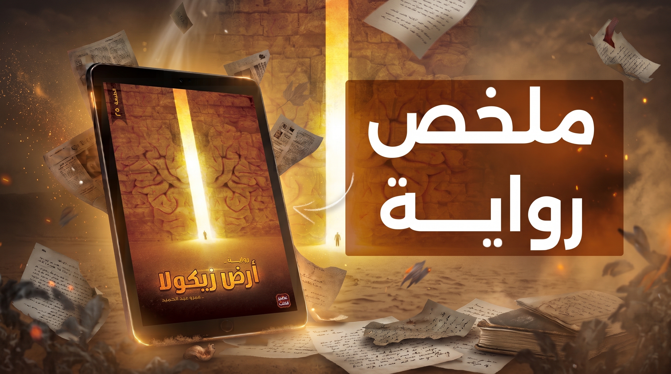ملخص رواية أرض زيكولا: حين يصبح الذكاء عملة والإنسان ثمنًا لنظام قاسٍ