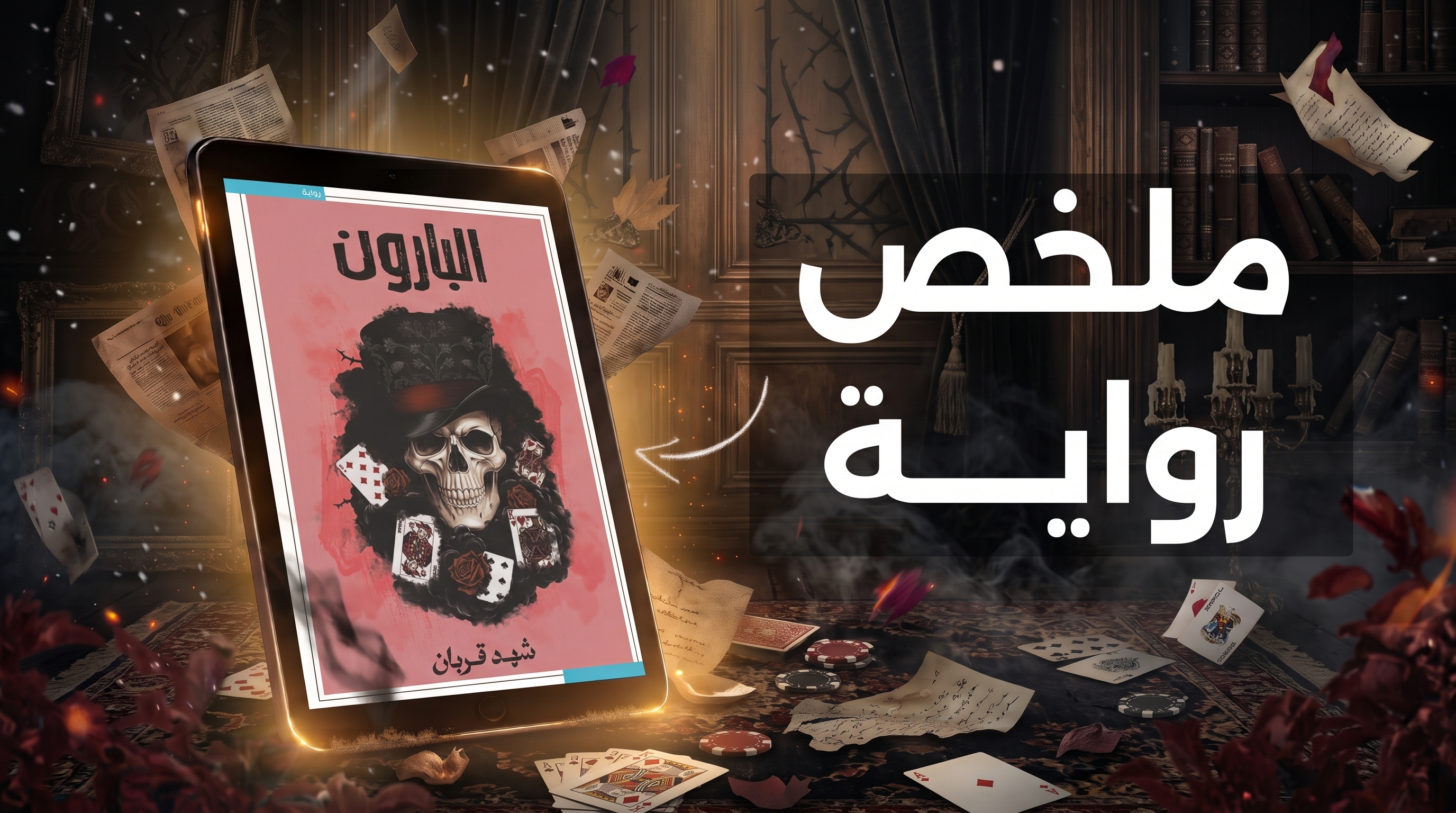 ملخص رواية البارون: الإثارة والجريمة والرومانسية في الجزء الثالث من السلسلة
