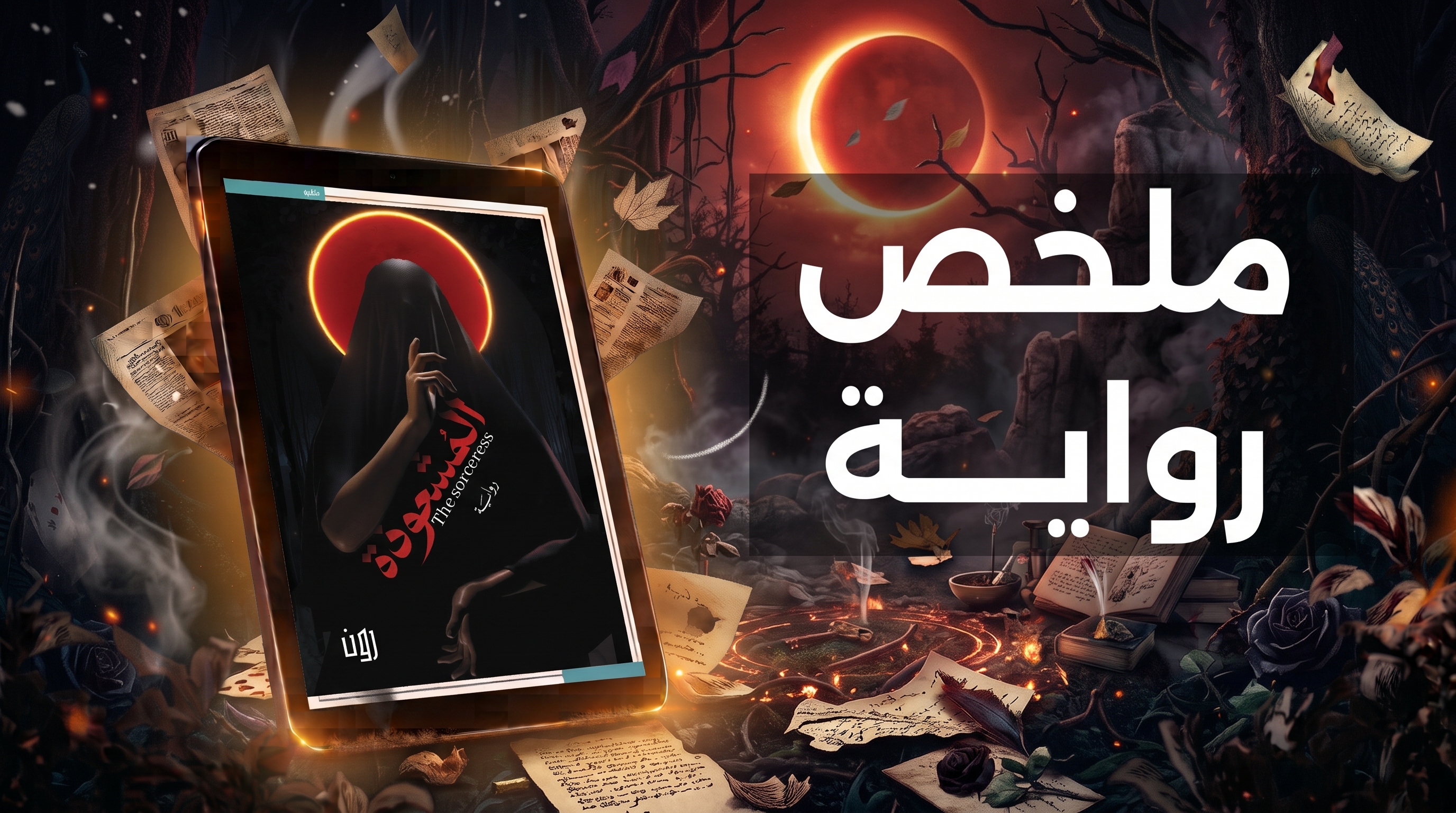 ملخص رواية المشعوذة: رعب نفسي بين القبو والبحر وأسرار العائلة