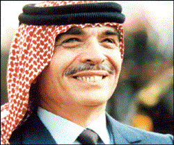 الملك الحسين بن طلال