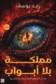 غلاف كتاب مملكة بلا أبواب للكاتب رغد يوسف من إصدار دار ﻣﺪﻳﻨﺔ ﺍﻷﺩﺑﺎء ﻟﻠﻨﺸﺮ ﻭﺍﻟﺘﻮﺯﻳﻊ